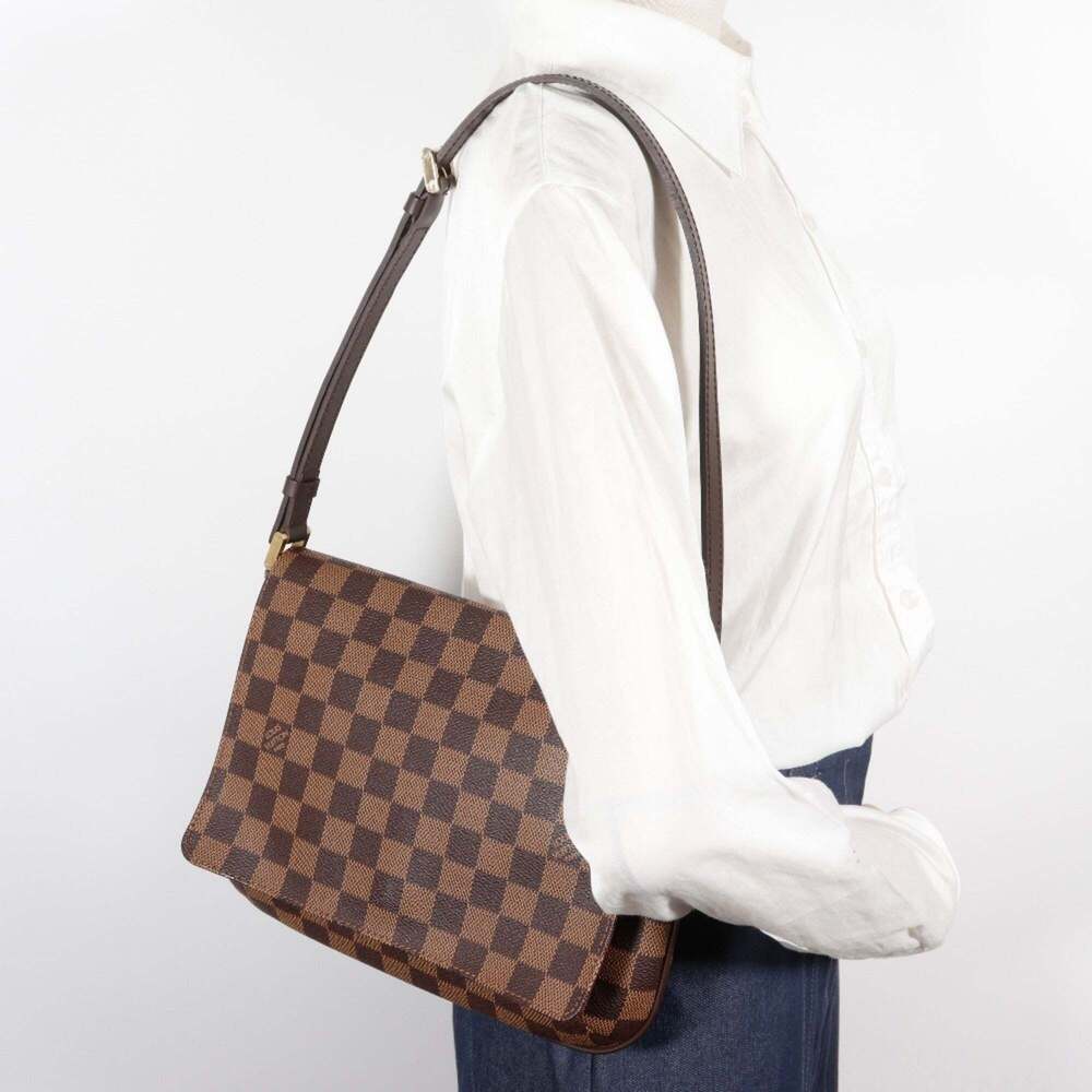 LOUIS VUITTON Brown Damier Canvas Shoulder Bag - Picture 14 of 15